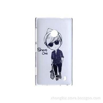 Water Printing PC Case for Nokia Lumia 520